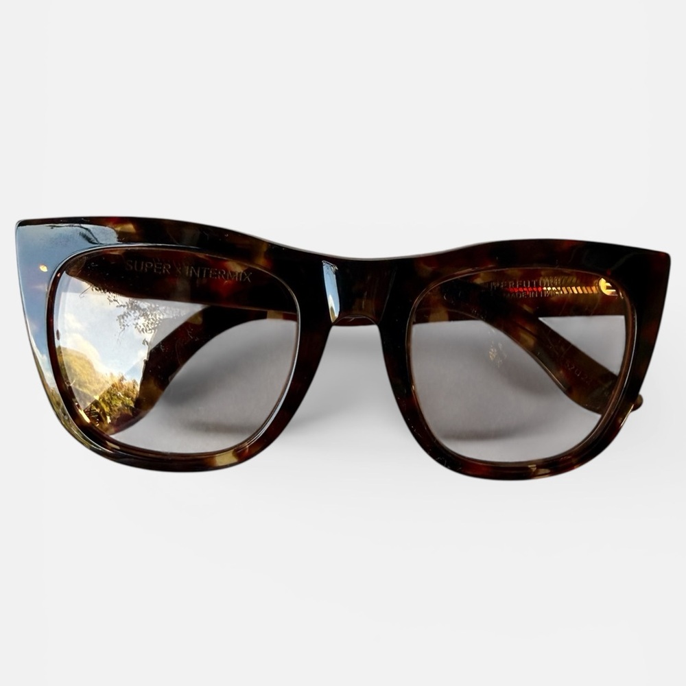 RetroSuperFuture thick tortoise eyeglasses/ frames